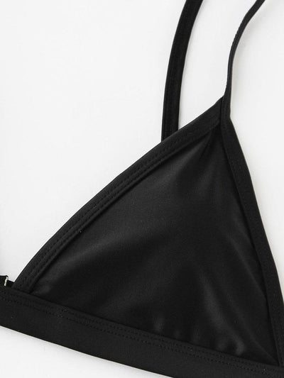 Beach Triangle Bikini Set-swimwear-Des Mess