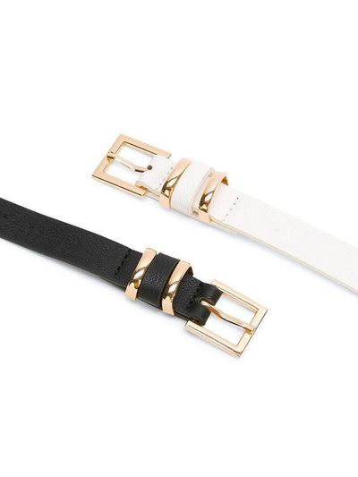 Metal Buckle Belt 2pcs-accessories-Des Mess