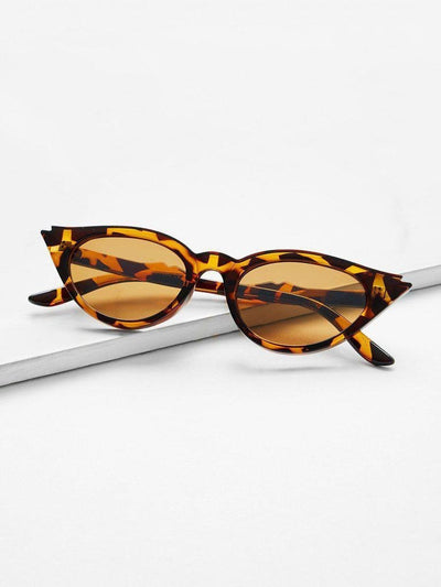 Leopard Frame Cat Eye Sunglasses-accessories-Des Mess