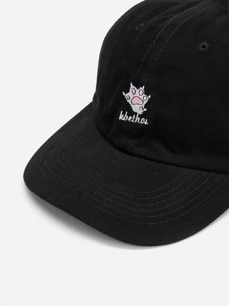 Embroidered Detail Baseball Cap-accessories-Des Mess