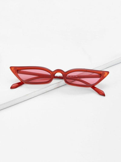 Cat Eye Mirror Lens Sunglasses-accessories-Des Mess