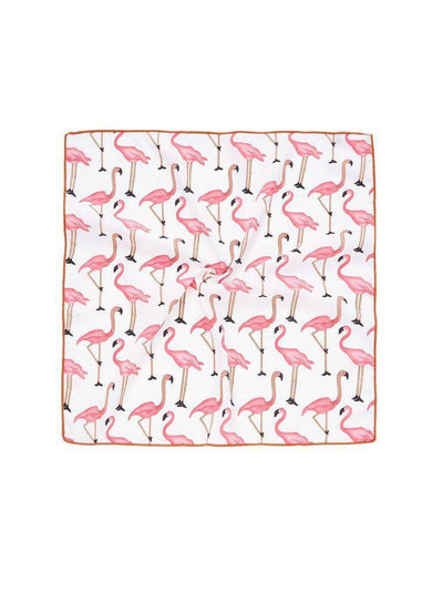 Flamingo Print Bandana-accessories-Des Mess