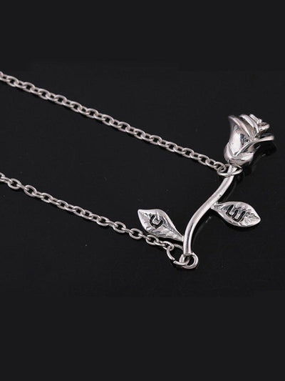 Rose Design Link Bracelet-jewelry-Des Mess