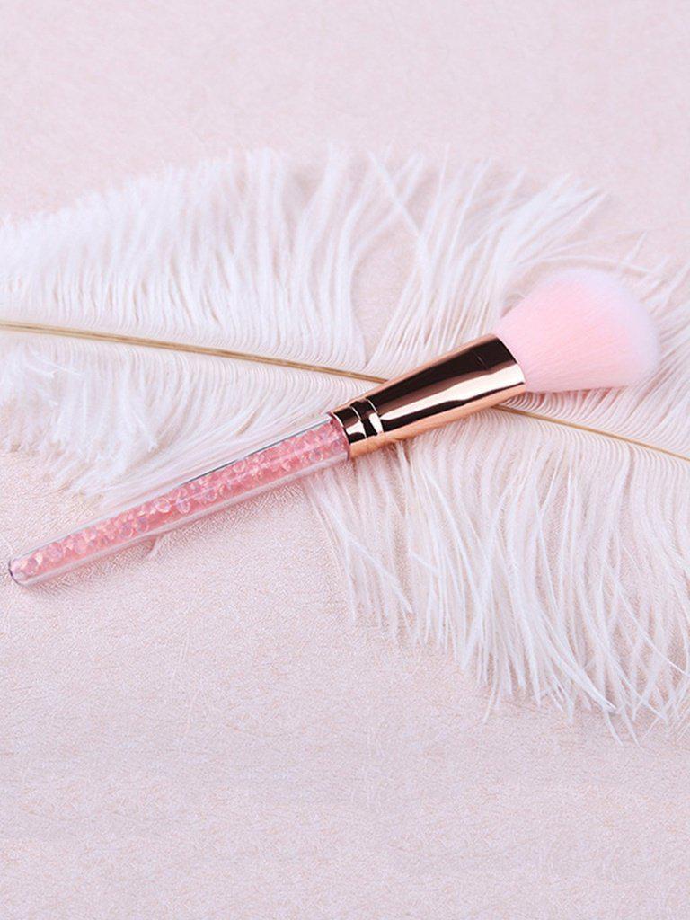 Crystal Handle Blush Brush 1pc--Des Mess