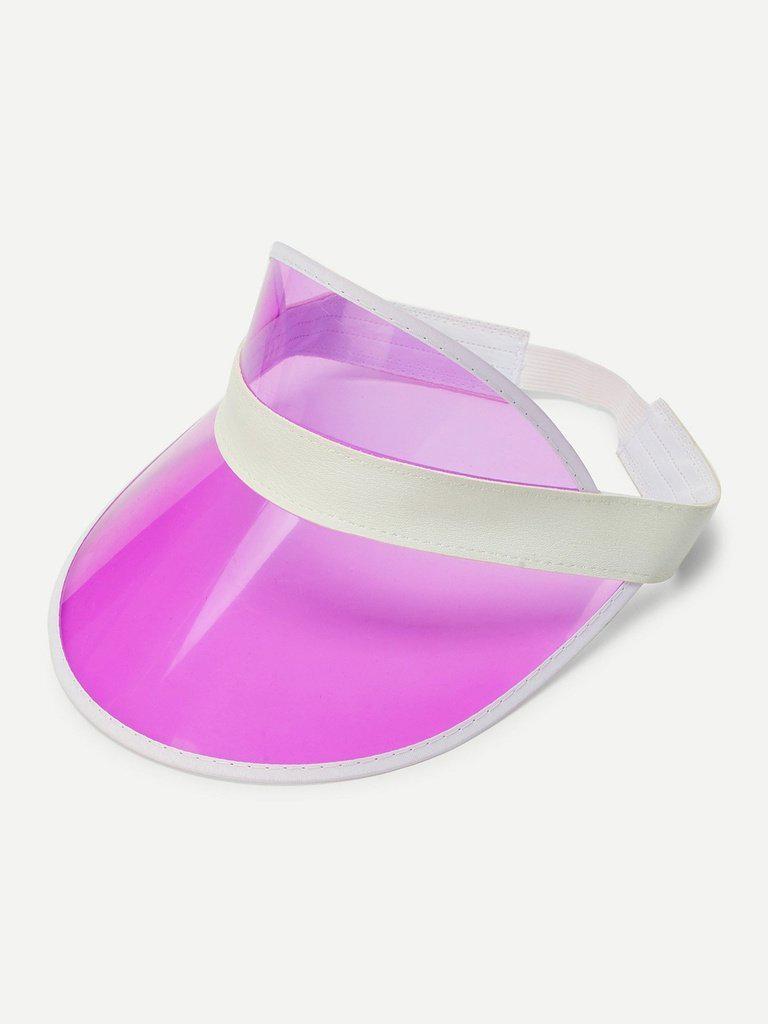 Clear Brim Visor Hat-accessories-Des Mess