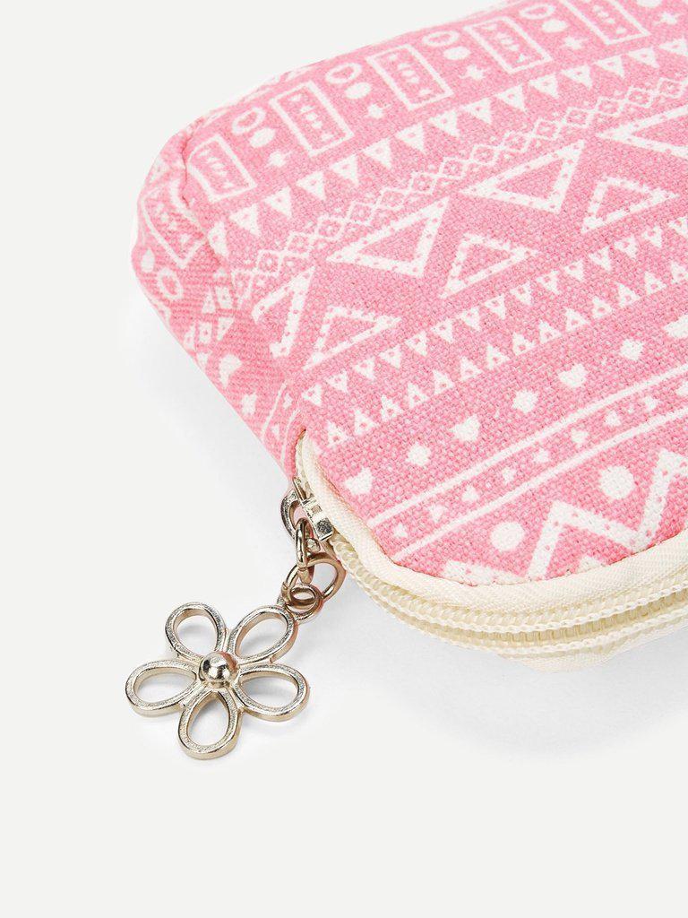 Geometric Pattern Storage Bag-makeup-Des Mess