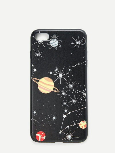 Galaxy Print IPhone Case-others-Des Mess