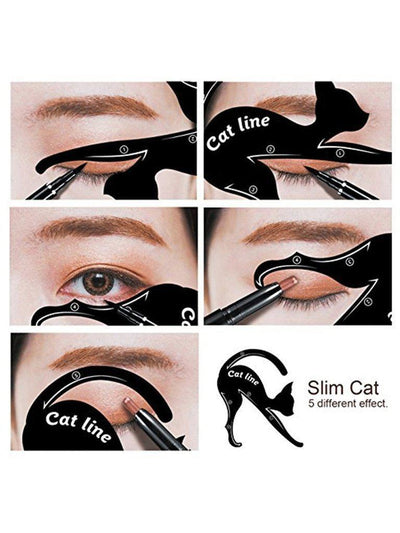 Cat Eyeliner Stencil-makeup-Des Mess