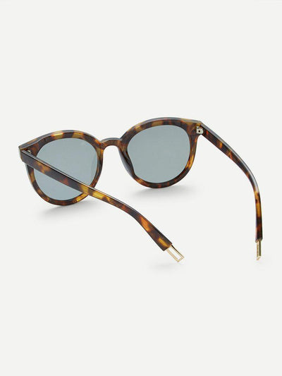 Cat Eye Mirror Lens Sunglasses-accessories-Des Mess