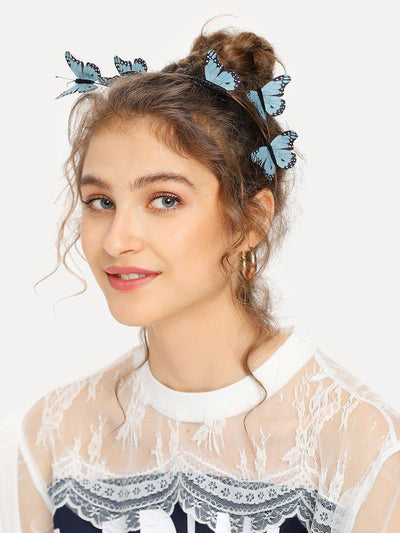 Butterfly Detail Headband-hair-Des Mess