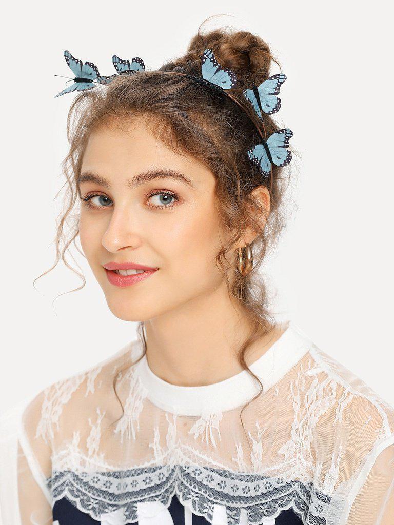 Butterfly Detail Headband-hair-Des Mess