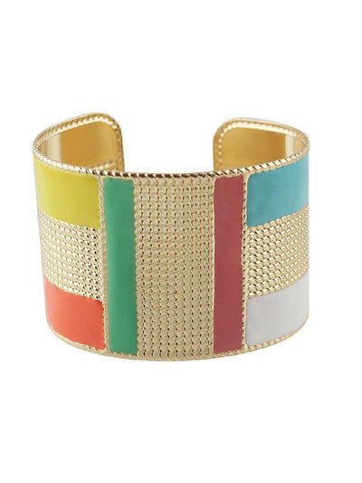 P-Green Steampunk Cuff Bracelets Bangles--Des Mess