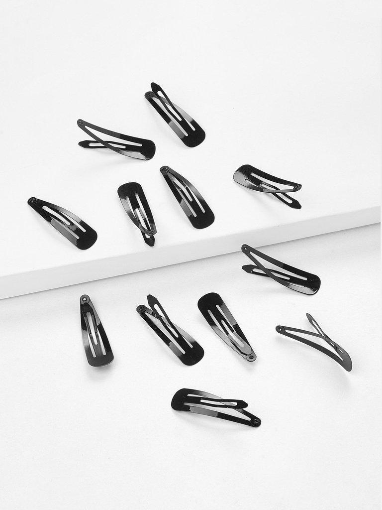 Hair Clip 12pcs-hair-Des Mess