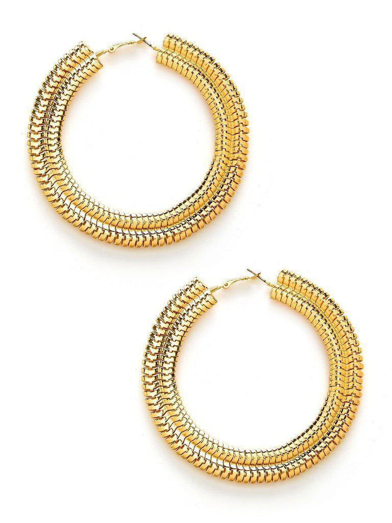 Exaggerated Big Circle Hoop Earrings-jewelry-Des Mess