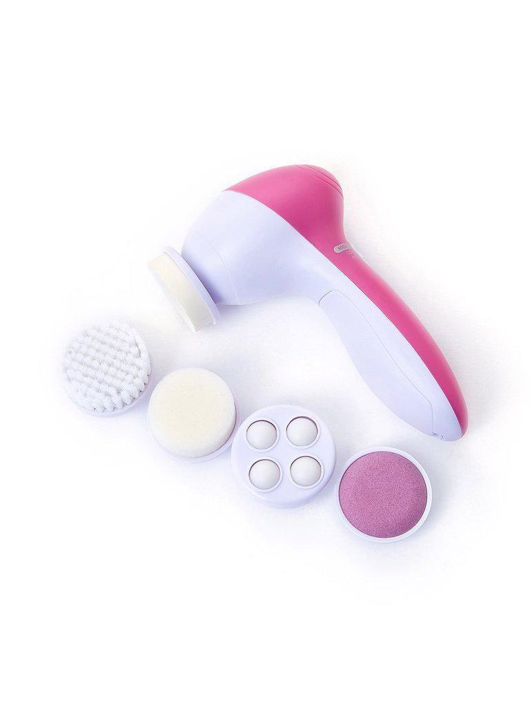 Two Tone Cleansing Instrument With Brush-makeup-Des Mess