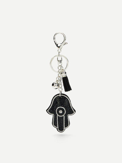 Rhinestone Overlay Charm Keychain-others-Des Mess
