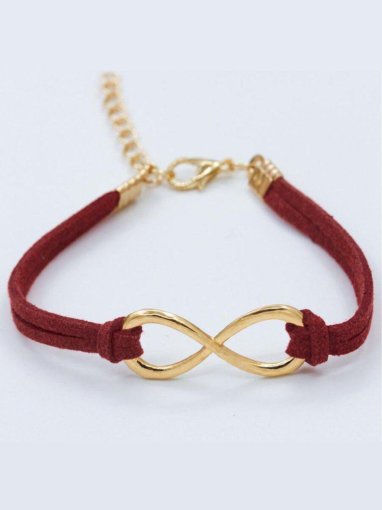 Infinity Charm Bracelet--Des Mess