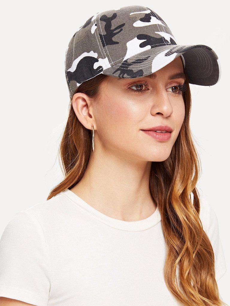 Camouflage Baseball Cap-accessories-Des Mess