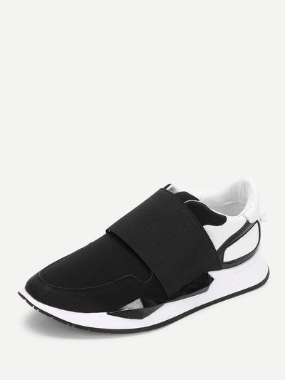 Two Tone Slip On Sneakers-shoes-Des Mess