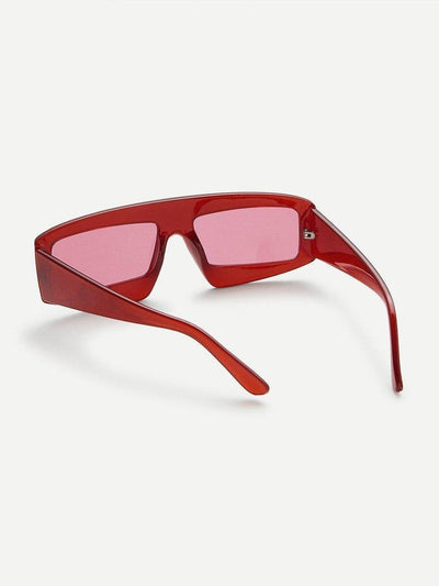 Chunky Frame Tinted Lens Sunglasses-accessories-Des Mess