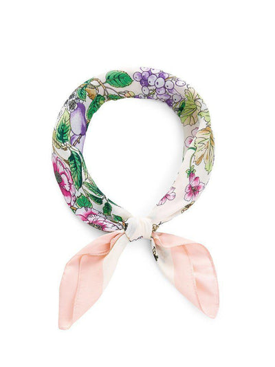 Flower Print Bandana-accessories-Des Mess