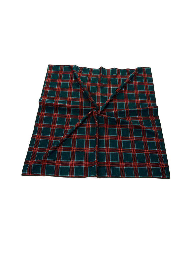 Plaid Print Bandana-accessories-Des Mess