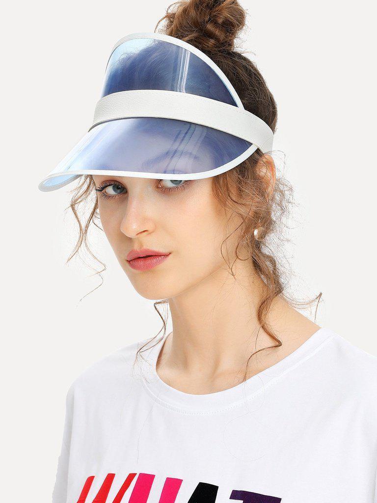 Clear Brim Visor Hat-accessories-Des Mess
