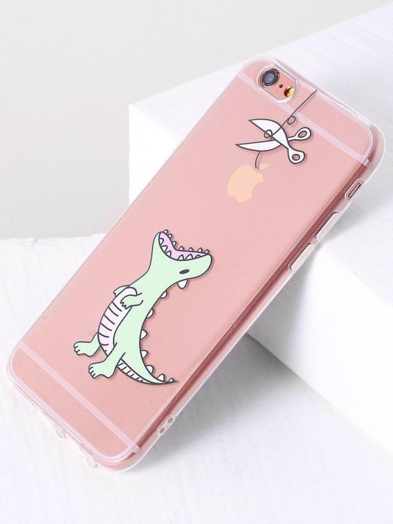 Dinosaur Print Cute iPhone Case