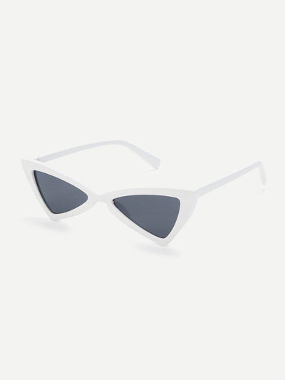 Triangle Design Mirror Lens Sunglasses-accessories-Des Mess