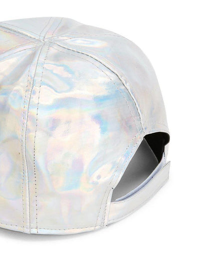 Metallic Snapback Hat--Des Mess