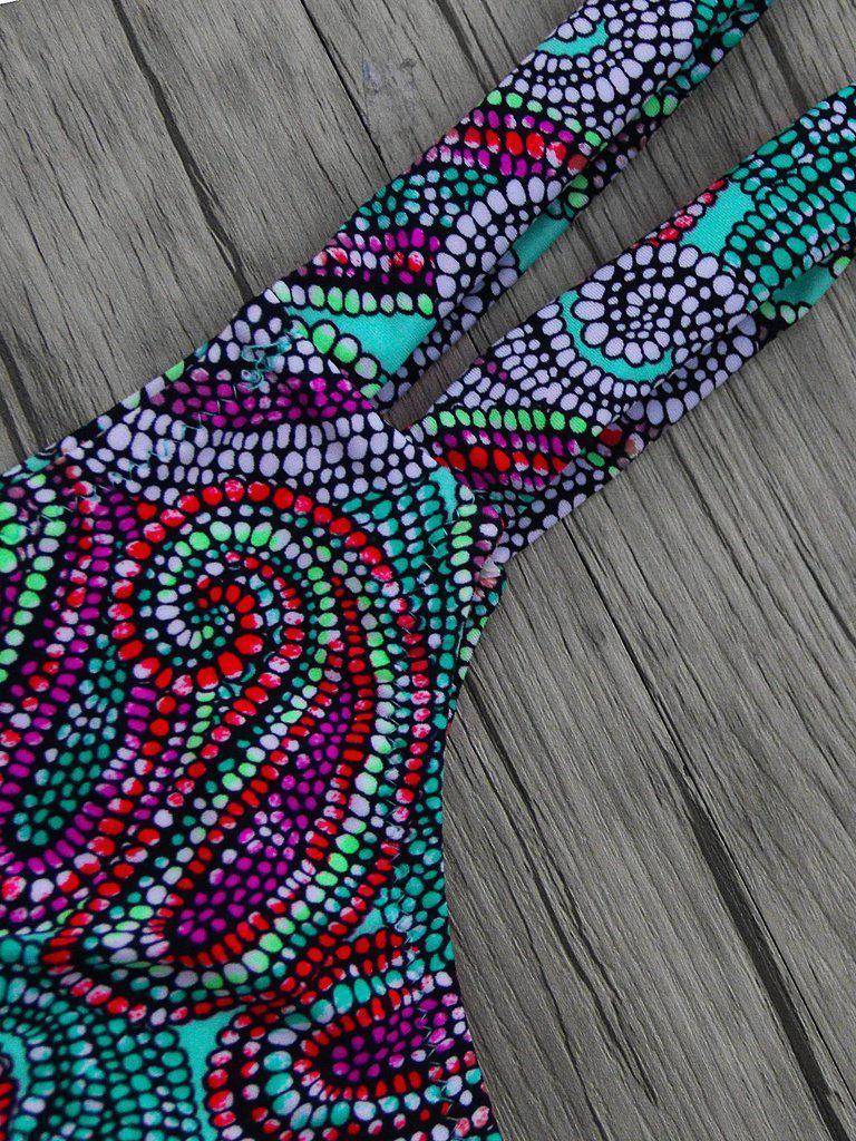 Printed Mix & Match Crochet Bikini Set-swimwear-Des Mess