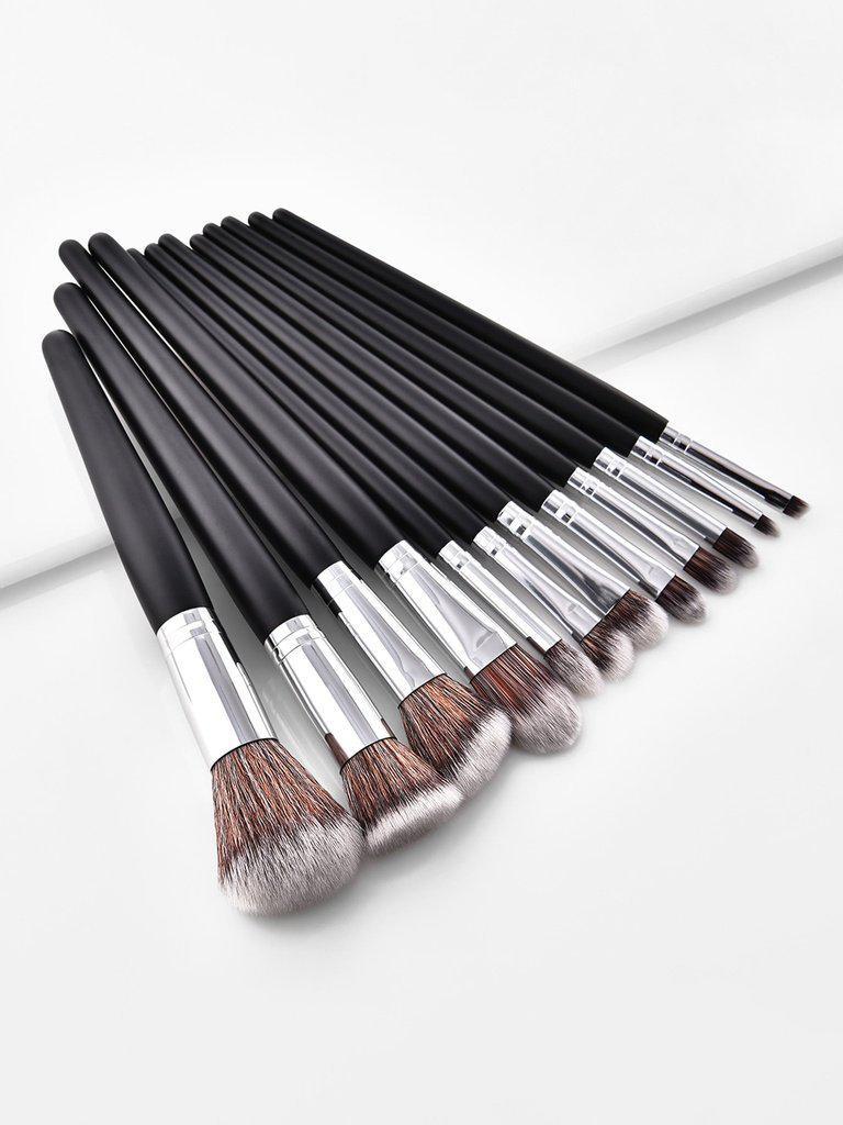 Soft Bristle Makeup Brush 12pcs-makeup-Des Mess