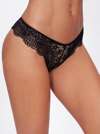 Scallop Trim Lace Panty-lingerie-Des Mess