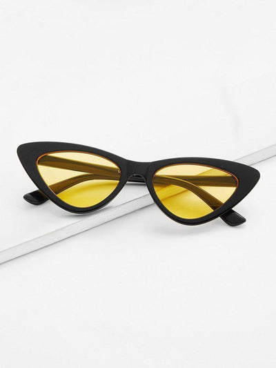 Tinted Lens Cat Eye Sunglasses-accessories-Des Mess