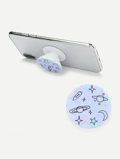 Iridescent Galaxy Gasbag Phone Holder-others-Des Mess