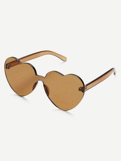 Heart Shaped Lens Sunglasses-accessories-Des Mess