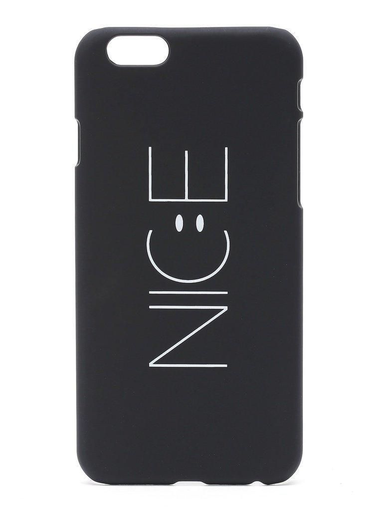 Black Letter Print iPhone Case-others-Des Mess