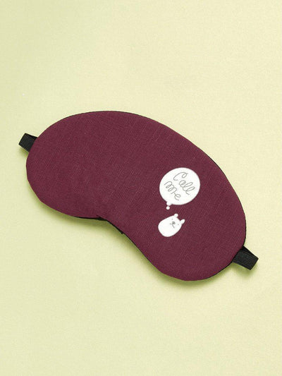 Graphic Print Eye Mask-others-Des Mess