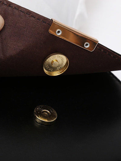 PU Flap Shoulder Bag-accessories-Des Mess