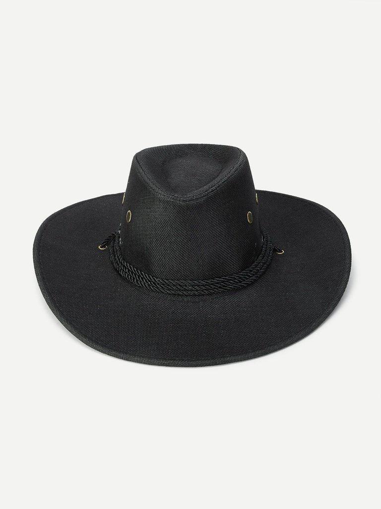 Eyelet Western Hat--Des Mess
