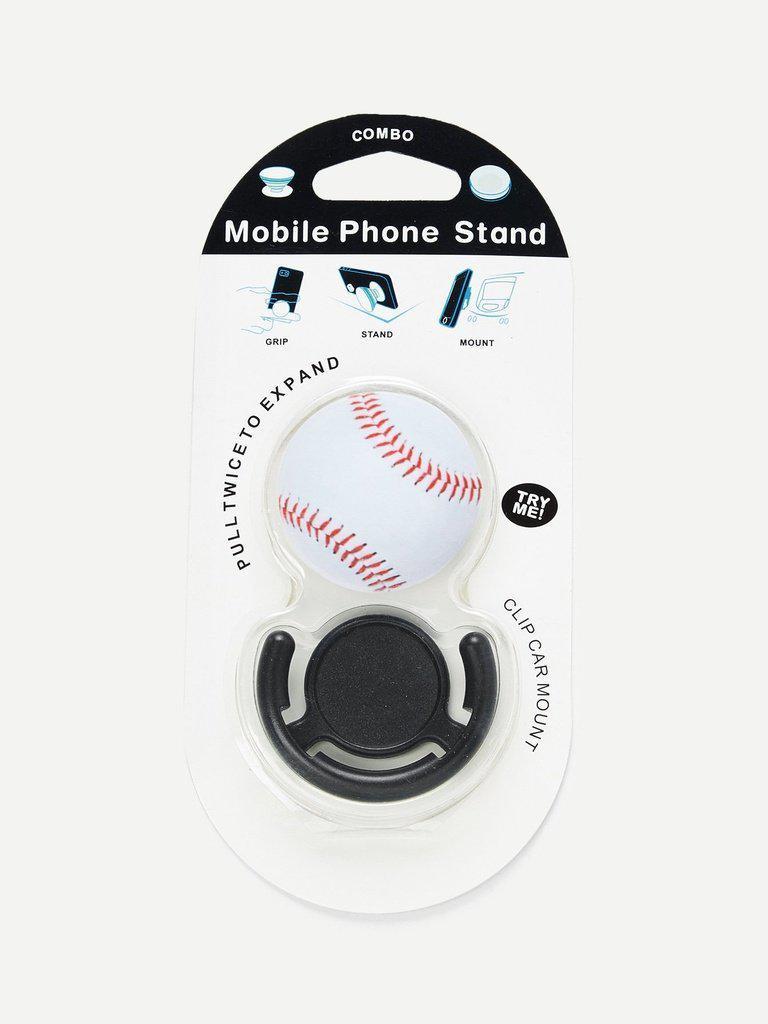 3D Baseball Gasbag Phone Holder-others-Des Mess