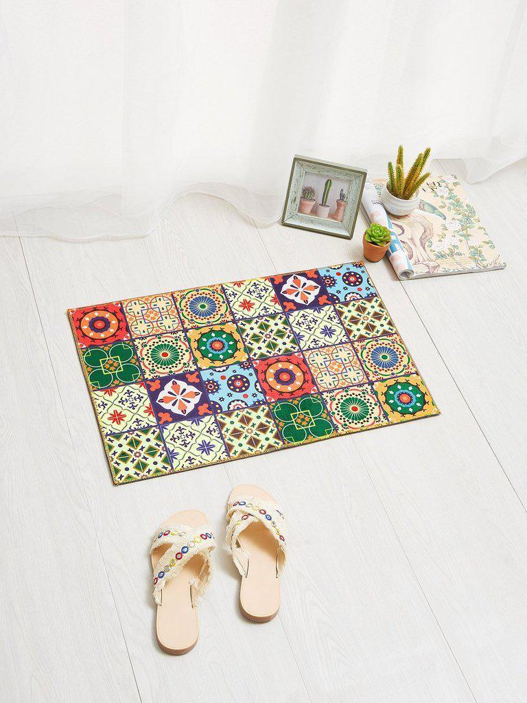 Patchwork Door Mat-others-Des Mess