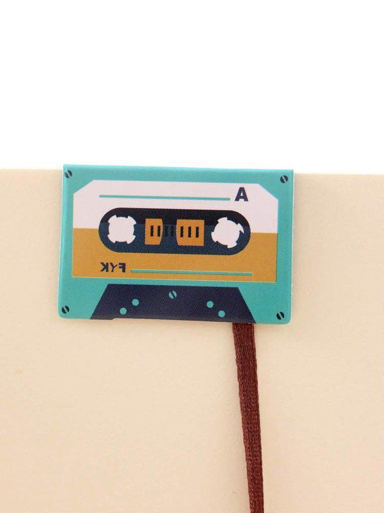 Music Tape Shaped Bookmark-others-Des Mess