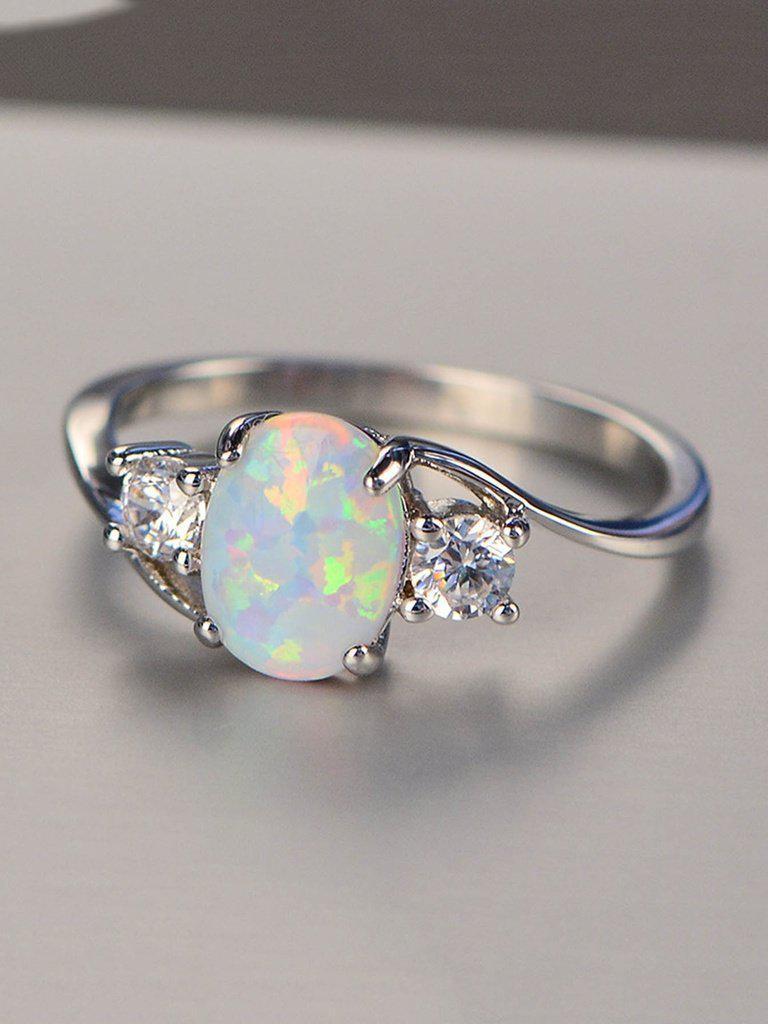 Gemstone Decorate Ring-jewelry-Des Mess
