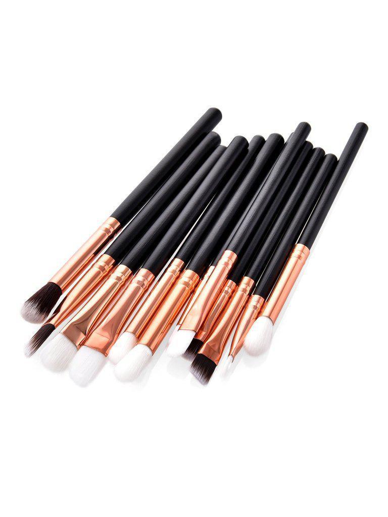 Soft Bristle Eye Brush 12pcs-makeup-Des Mess