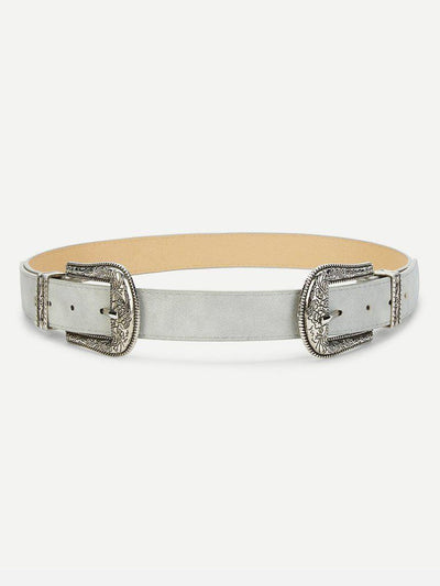 Double Western Buckle Belt-accessories-Des Mess