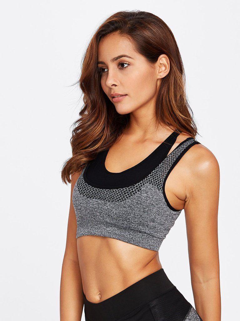 2 In 1 Sports Bra-sportswear-Des Mess
