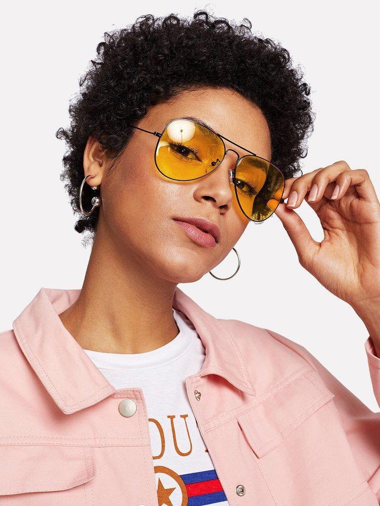 Top Bar Aviator Sunglasses-accessories-Des Mess