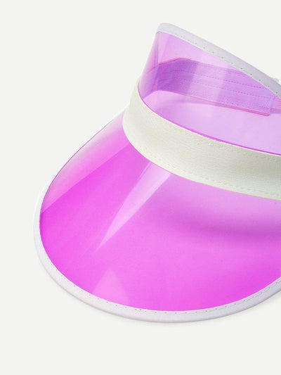 Clear Brim Visor Hat-accessories-Des Mess