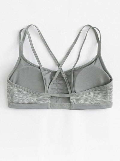 Space Dye Strappy Sports Bra-sportswear-Des Mess